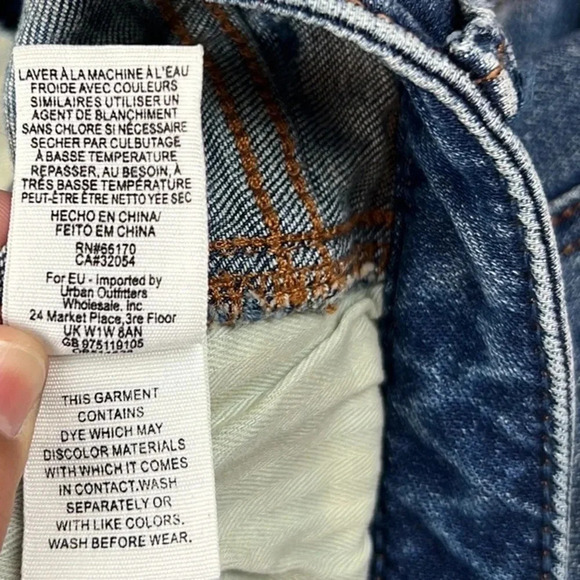 Free People High Rise Button Fly Skinny Jean Size 26 - Picture 6 of 10